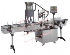 全自動(dòng)上蓋鎖蓋機(jī)，瓶蓋自動(dòng)上蓋機(jī)